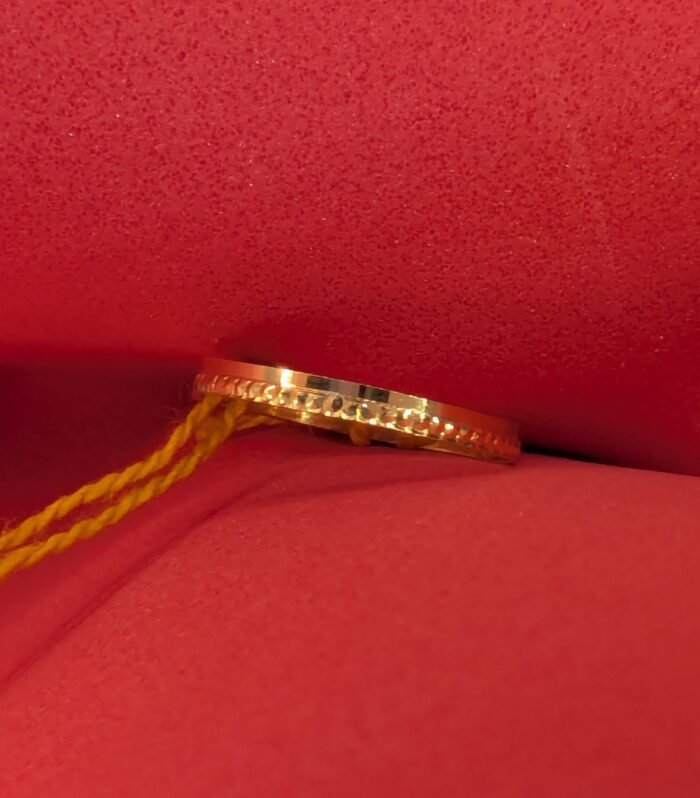 gold ring, 22kt ring, stackable ring