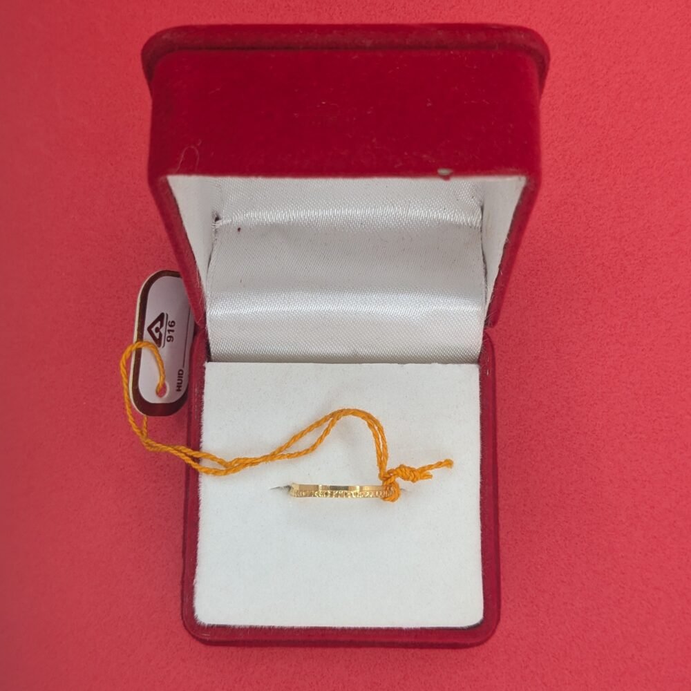 22kt Gold Kalichri Ring - 0.94 Grams | The Perfect Gift for the Groom's Sister-in-Law - Image 7